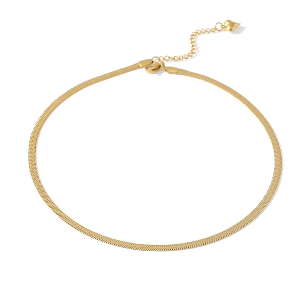 Charm Snake Chain Necklace - Picture 9 of 11